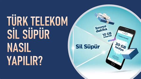 Türk Telekom Sil Süpür Şifre Nasıl Alınır?